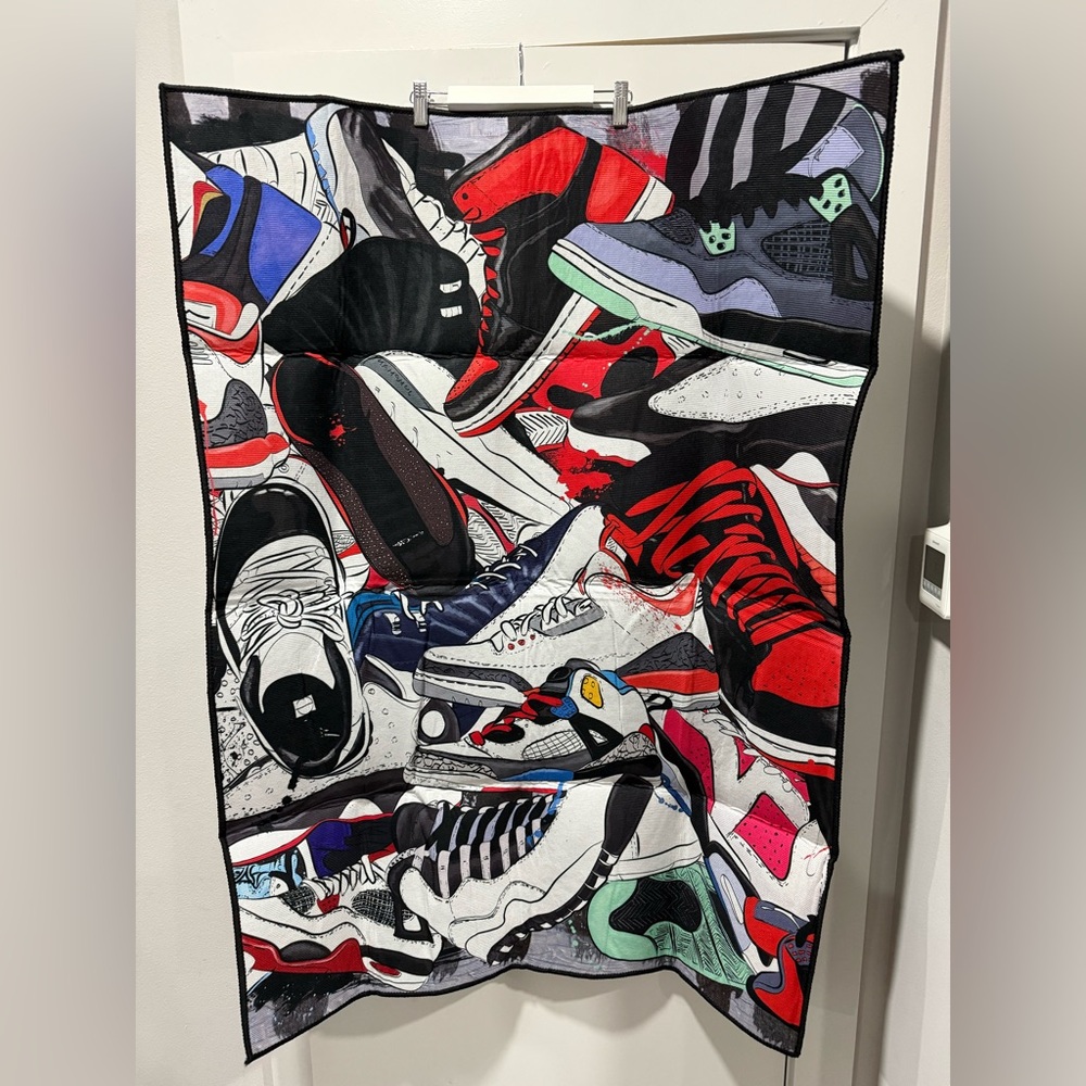 Sneakerhead Tapestry New ( Open Box) Size 35” X 47”